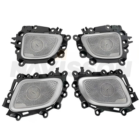 Rejilla de altavoz con luz ambiental para Mercedes-Benz clase C W206