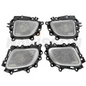 Rejilla de altavoz con luz ambiental para Mercedes-Benz clase C W206