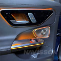 Rejilla de altavoz con luz ambiental para Mercedes-Benz clase C W206
