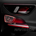 Rejilla de altavoz con luz ambiental para Mercedes-Benz clase C W206