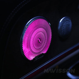Rejilla altavoz Burmester con iluminación para Mercedes clase C W205 / GLC X253 / Clase E W213