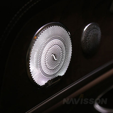 Rejilla altavoz Burmester con iluminación para Mercedes clase C W205 / GLC X253 / Clase E W213