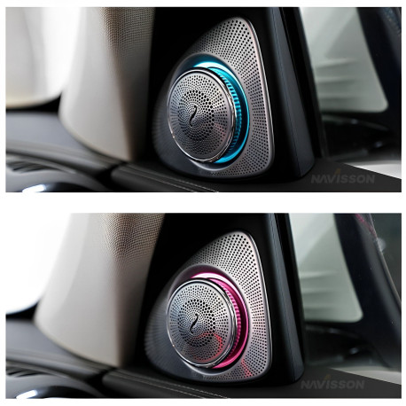 Tweeter 3D con iluminación para Mercedes clase C / GLC / E / S