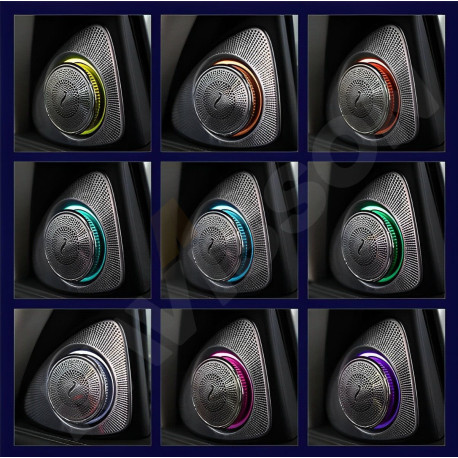 Tweeter 3D con iluminación para Mercedes clase C / GLC / E / S