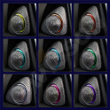 Tweeter 3D con iluminación para Mercedes clase C / GLC / E / S