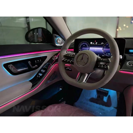 Luz ambiente activa para Mercedes clase S W223 (+2021)