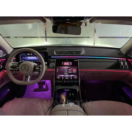 Luz ambiente activa para Mercedes clase S W223 (+2021)