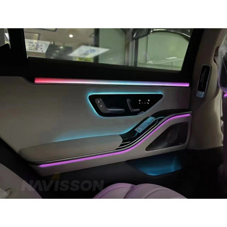 Luz ambiente activa para Mercedes clase S W223 (+2021)