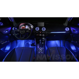 Kit Iluminación ambiental específica para AUDI Q2 (+2016) 2