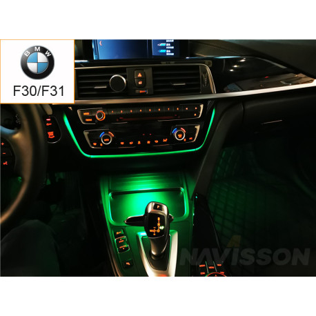 iluminación ambiente BMW Serie 3 F30 / F31/ F32 / F34 / F35 / F36 (2011-2017)
