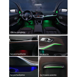 Kit iluminación ambiental BMW serie 3 G20 (+2020) 11 colores 2