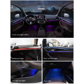Kit luz ambiente BMW X3 G01 (+2018) 11 colores 2