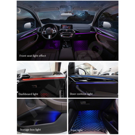 Kit luz ambiente BMW X3 G01 (+2018) 11 colores