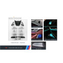 Kit rejillas con iluminación para altavoces, tweeres y altavoz central para BMW serie 5 G30 (+2018)