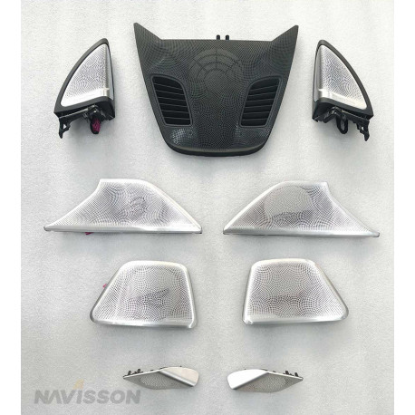 Kit rejillas con iluminación para altavoces, tweeres y altavoz central para BMW serie 6 G32