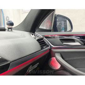 Kit tweeters y rejilla altavoces con diseño Boweers & Wilkins con iluminacion para BMW X3 G01 (+2018) 2