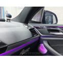 Kit tweeters y rejilla altavoces con diseño Boweers & Wilkins con iluminacion para BMW X4 G02 (+2018)