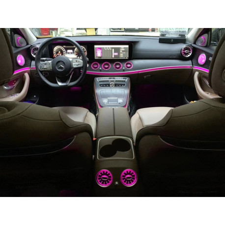 Kit Aireadores delanteros y traseros con iluminación para Mercedes clase E W213 (+2017)