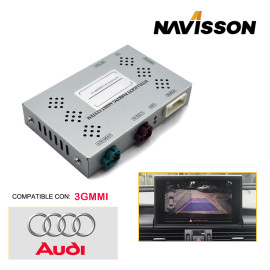 Interface cámara trasera Audi A6/A7(2010-2011), A4/A5/S5 (2009-2016), Q5 (2009-2017), Q7 (2010-2012 con navegación), A1/Q3 3GMMI