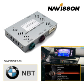 Interface cámara trasera para modelos BMW con pantalla de serie NBT