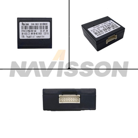 Sistema Multimedia Navisson para Peugeot 206 (2002-2010)