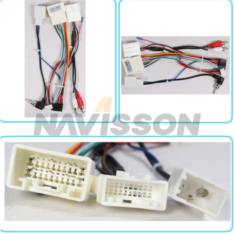 Sistema Multimedia Navisson para Toyota Prius + 2010 (Negro)