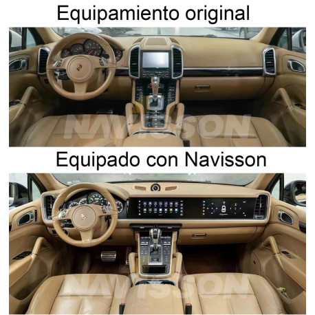 Sistema Multimedia Dual Porsche Cayenne PCM3.1 / 4.0 (2010-2017)