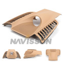 Soporte para reloj / medidor digital Porsche cayenne (2010-2017)