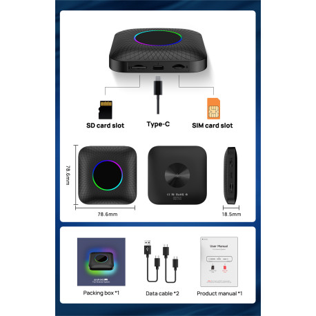AI BOX Wireless (4GB+64GB)