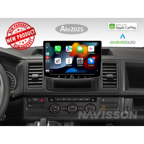 Sistema multimedia Navisson 1 DIN con pantalla de 10.25"