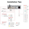 Sistema multimedia Navisson 1 DIN con pantalla de 10.25"