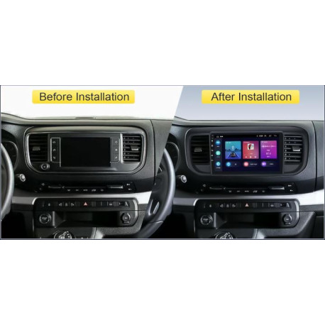 Sistema multimedia Navisson especifico  compatible con Citroen Jumpy – Spacetourer V / Peugeot Expert – Traveller