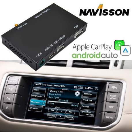 Interface Carplay Land Rover / Jaguar pantalla Bosch