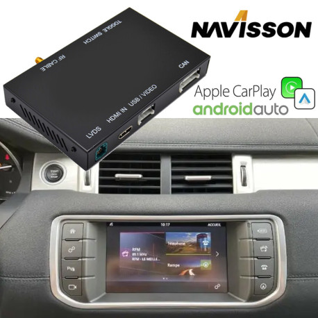 Interface Carplay Land Rover / Jaguar pantalla Harman