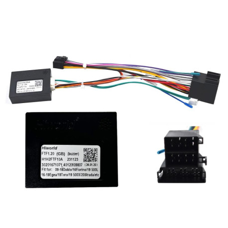 Sistema multimedia Navisson para Fiat 500 / 500X (+2014)