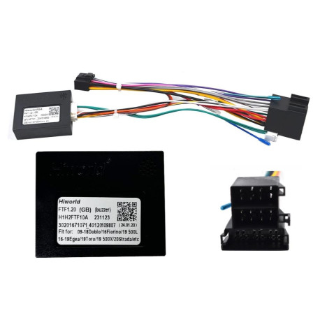 Sistema multimedia Navisson para Fiat 500L (2012-2016)
