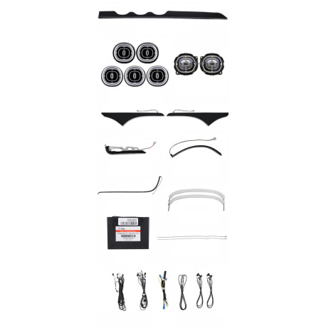 Kit Iluminación ambiental específica para Mercedes clase C W206 (2022)