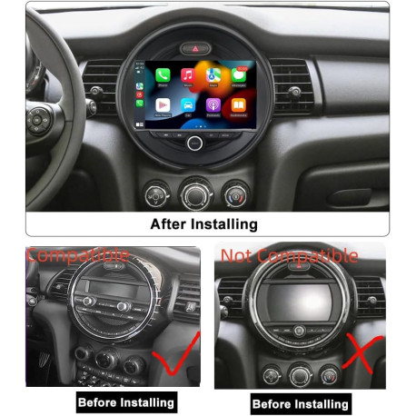 Sistema Multimedia Navisson especifico para MINI F55, MINI F56 (+2014)