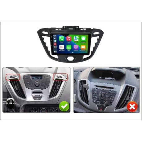 Sistema multimedia Navisson específico para Ford Tourneo / Transit  Custom (2012-2015)