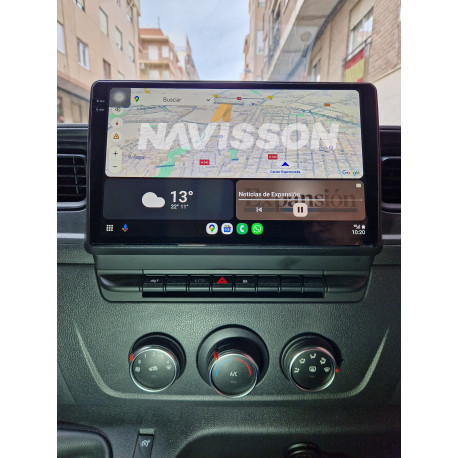 Sistema Multimedia Navisson para Renault Master, Nissan Interstar/NV400, Opel Movano