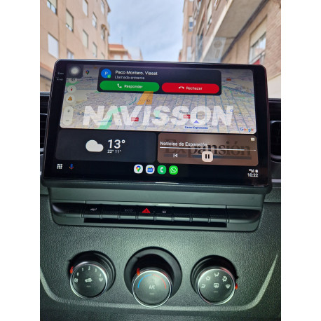 Sistema Multimedia Navisson para Renault Master, Nissan Interstar/NV400, Opel Movano