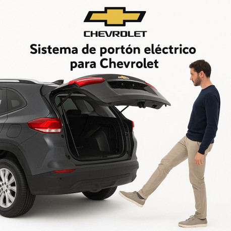 Sistema de apertura portón eléctrico para Chevrolet