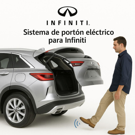 Sistema de apertura portón eléctrico para Infinity
