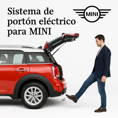 Sistema de apertura portón eléctrico para Mini