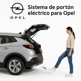 Sistema de apertura portón eléctrico para Opel
