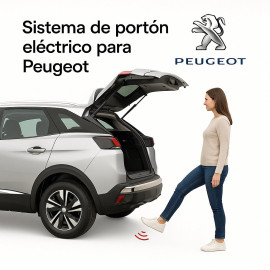 Sistema de apertura portón eléctrico para Peugeot