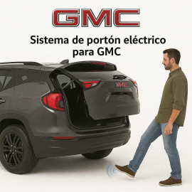Sistema de apertura portón eléctrico para GMC