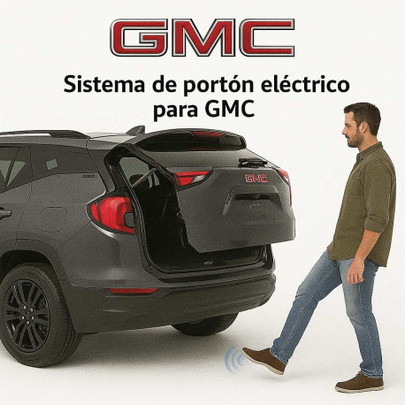 Sistema de apertura portón eléctrico para GMC