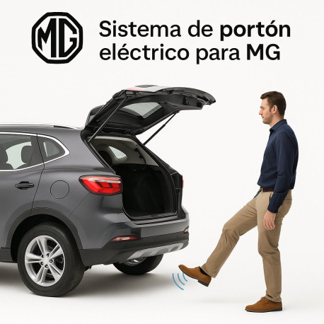 Sistema de apertura portón eléctrico para MG