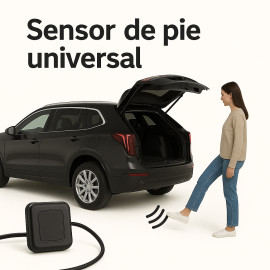 Sensor de pie universal para apertura de portón eléctrico